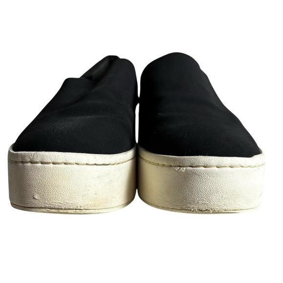 Vince Platform Slip on Women’s Sneakers Black Size 8.5 Minimalist Casual - Picture 4 of 12